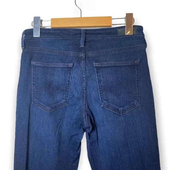 AG Adriano Goldschmied  The Prima Mid-rise Cigarette Blue Jean 27R - Picture 7 of 15